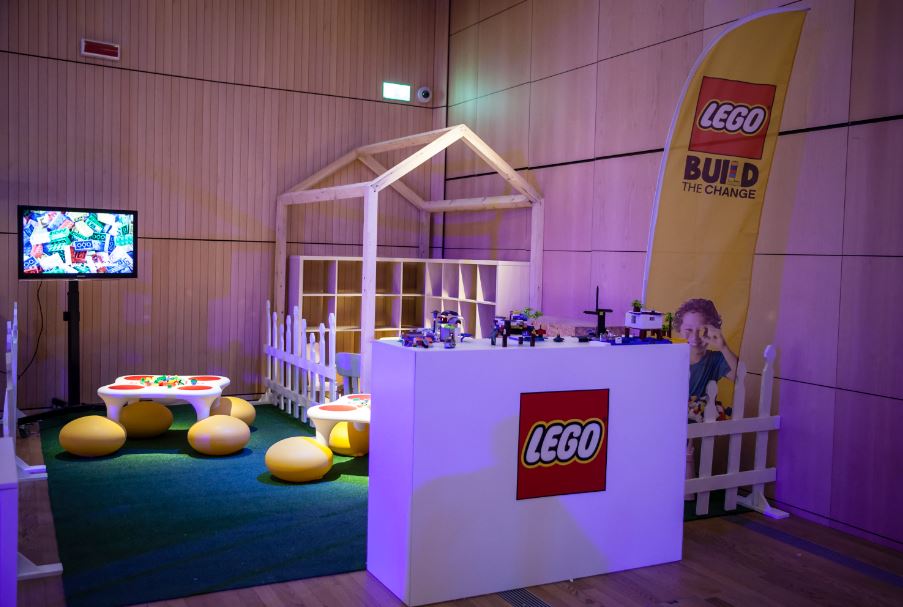 Al Be Nordic lo spazio Kids è curato dalla danese Lego.